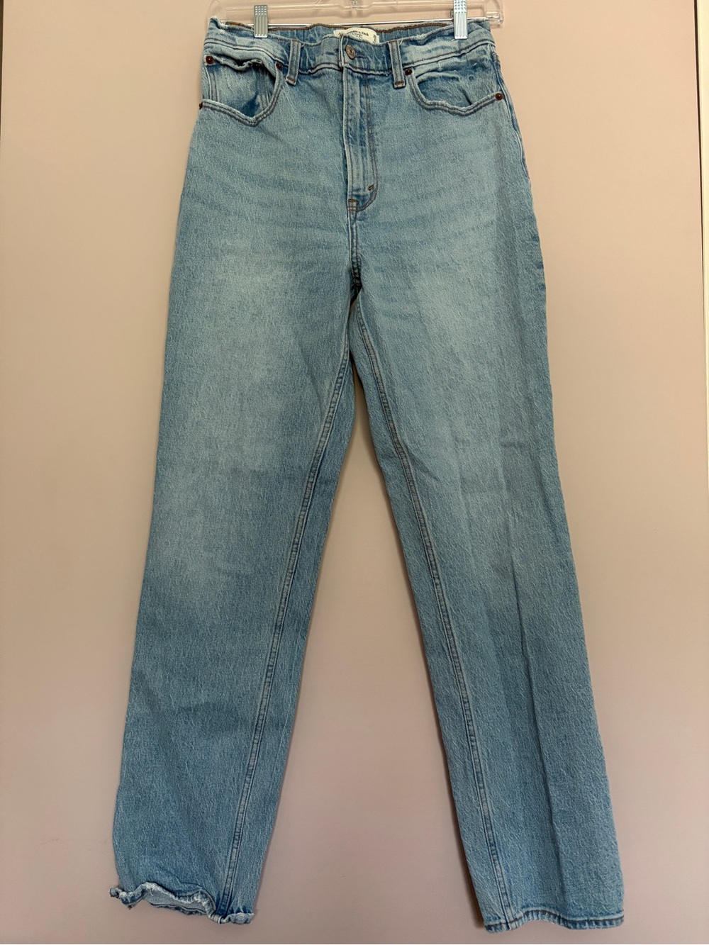 Abercrombie & Fitch 90's Straight Ultra High Rise 28/6 - Picture 2 of 4